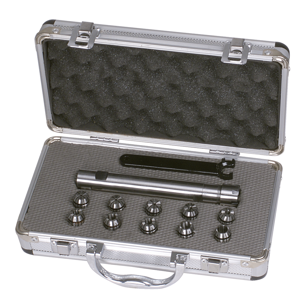 Spannzange DIN6499 ER16 10-teilig 1-10mm mit Verlängerung (L=191mm)